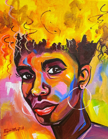 Funky Fro®  (8x 10 inches)